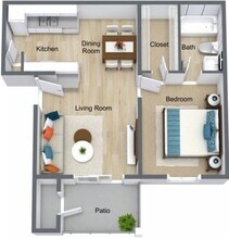 Floor Plan A 10-1022 floor plan